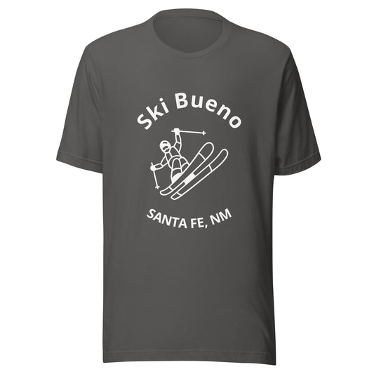 Ski Bueno t-shirt | Ski T-shirt | Gift for Skiing | Skier Shirt | Apres Ski shirt | Santa Fe | Unisex