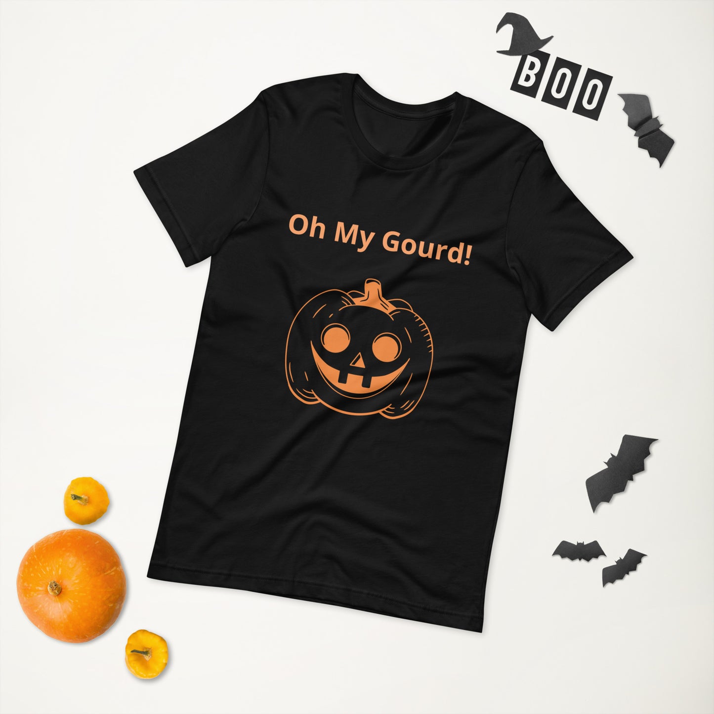 Oh My Gourd! Funny Halloween T-shirt