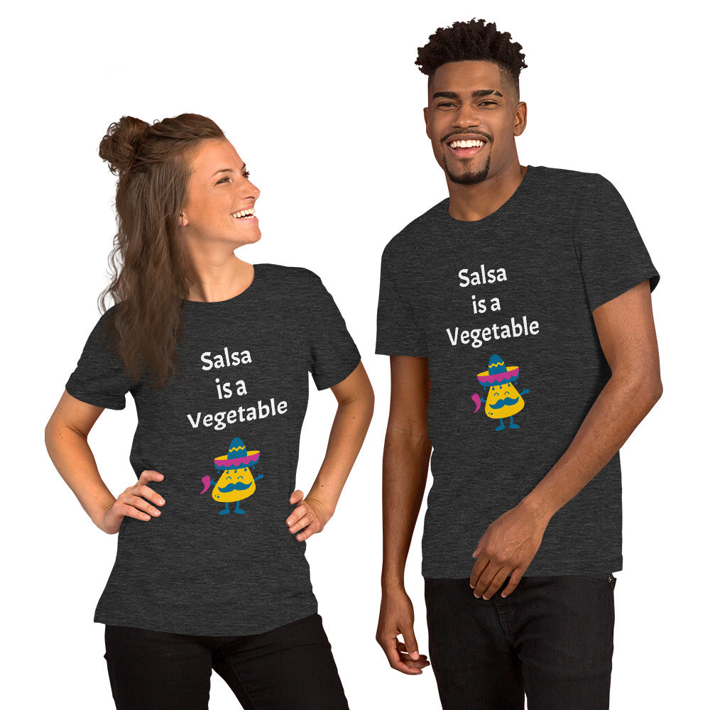 Salsa is a Vegetable T-shirt, Funny t-shirt, Funny cotton Shirt, Gift for Mom, Gift for Dad