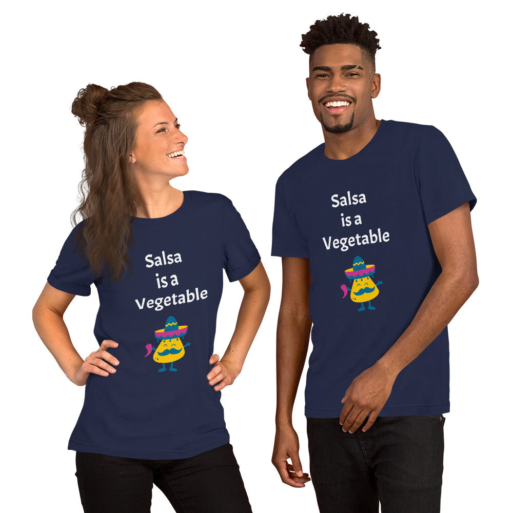 Salsa is a Vegetable T-shirt, Funny t-shirt, Funny cotton Shirt, Gift for Mom, Gift for Dad