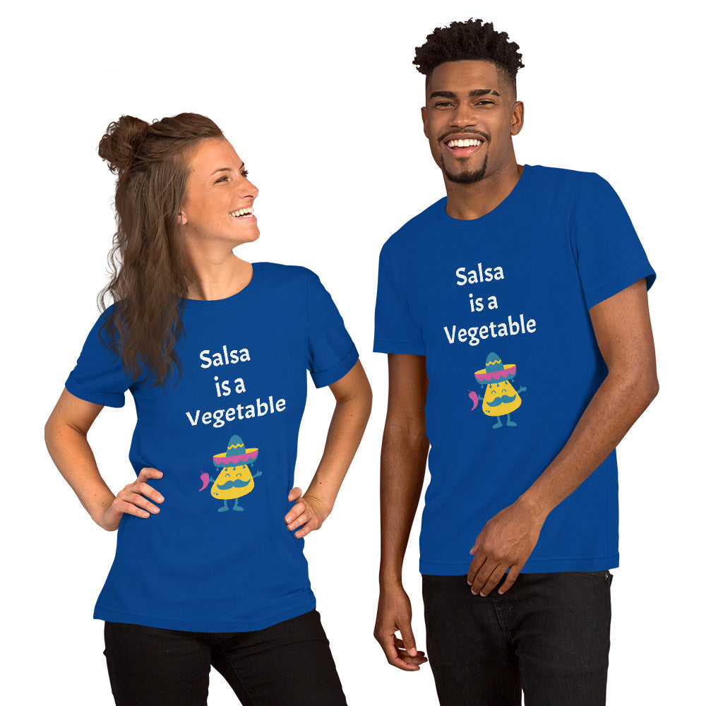 Salsa is a Vegetable T-shirt, Funny t-shirt, Funny cotton Shirt, Gift for Mom, Gift for Dad
