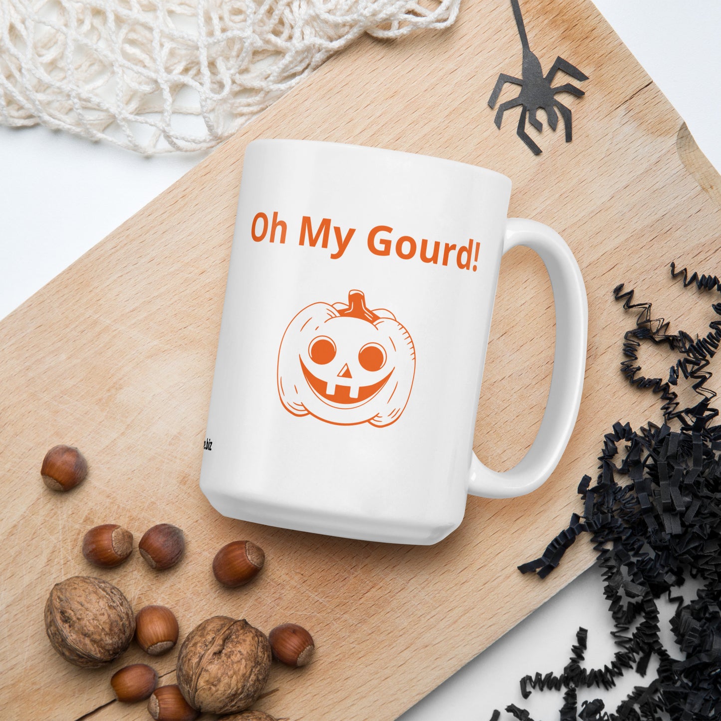 Oh My Gourd! Funny Halloween Coffee Mug