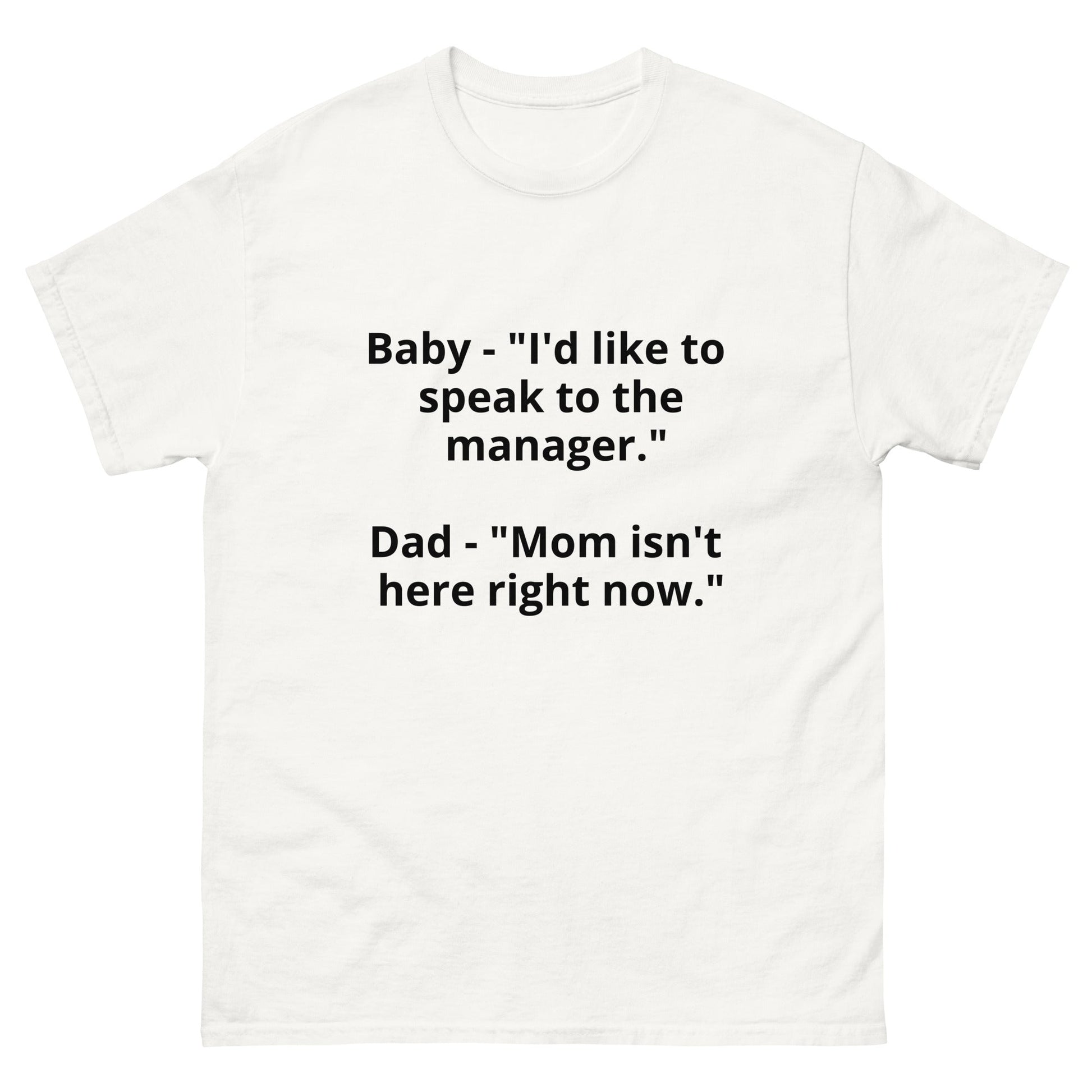 Baby Manager Tee | dAdventure - dAdventure