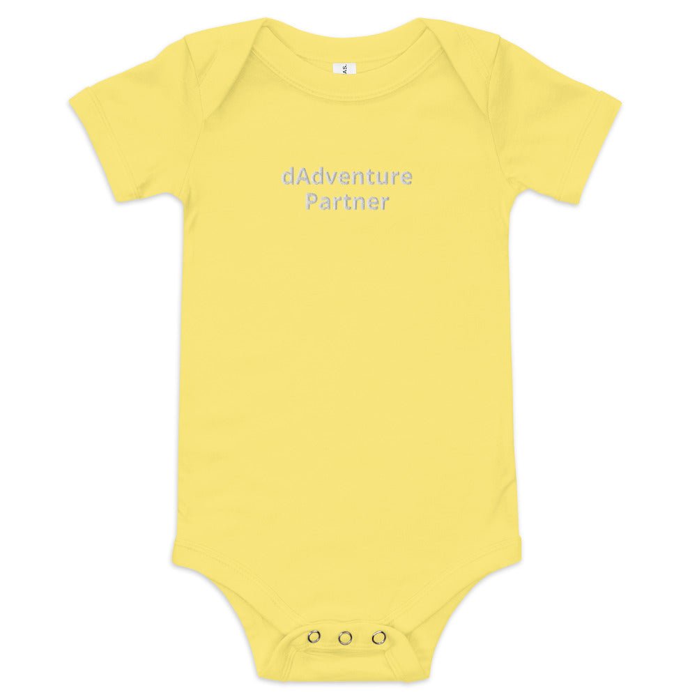 Yellow Baby Short Sleeve One Piece