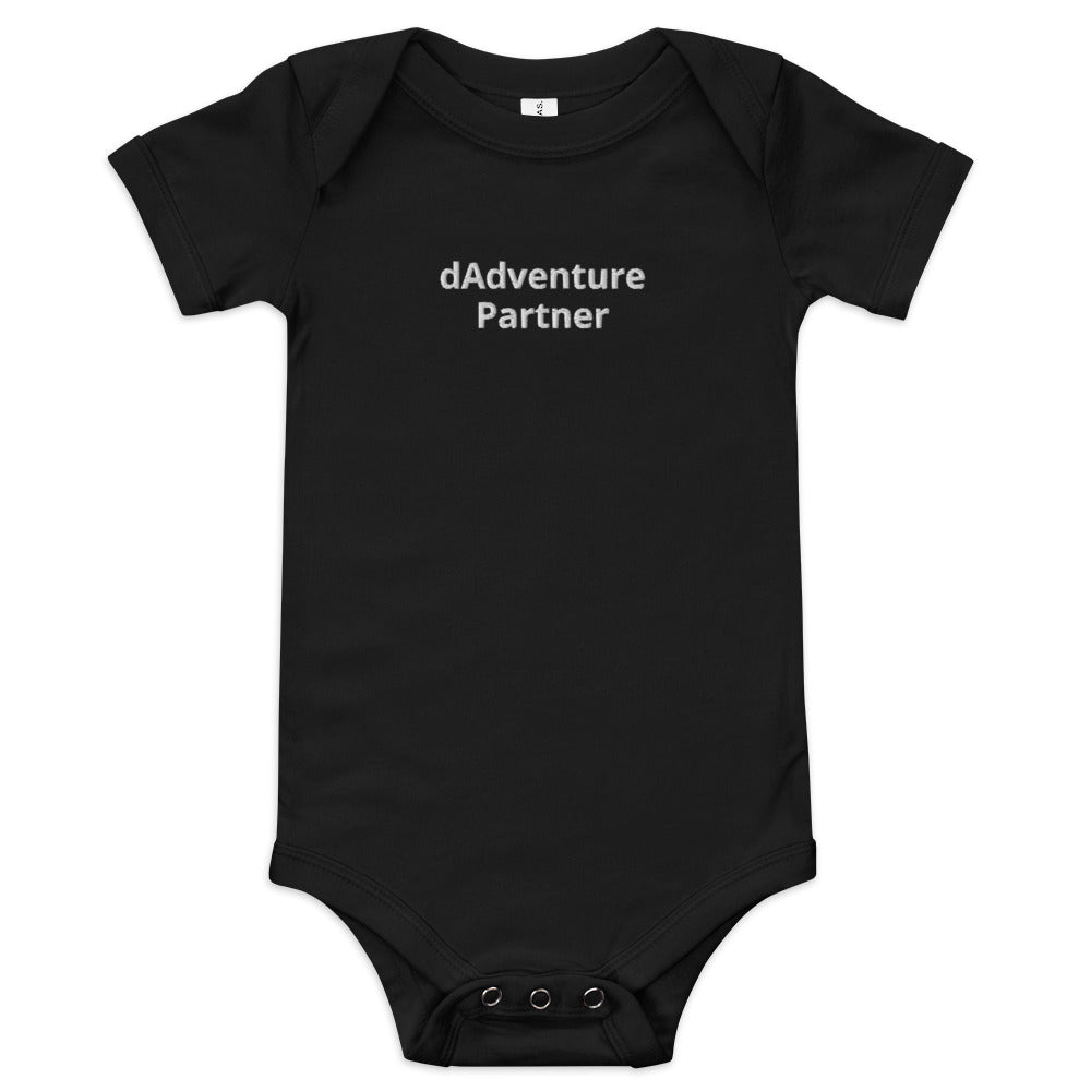 Black Baby Short Sleeve One Piece