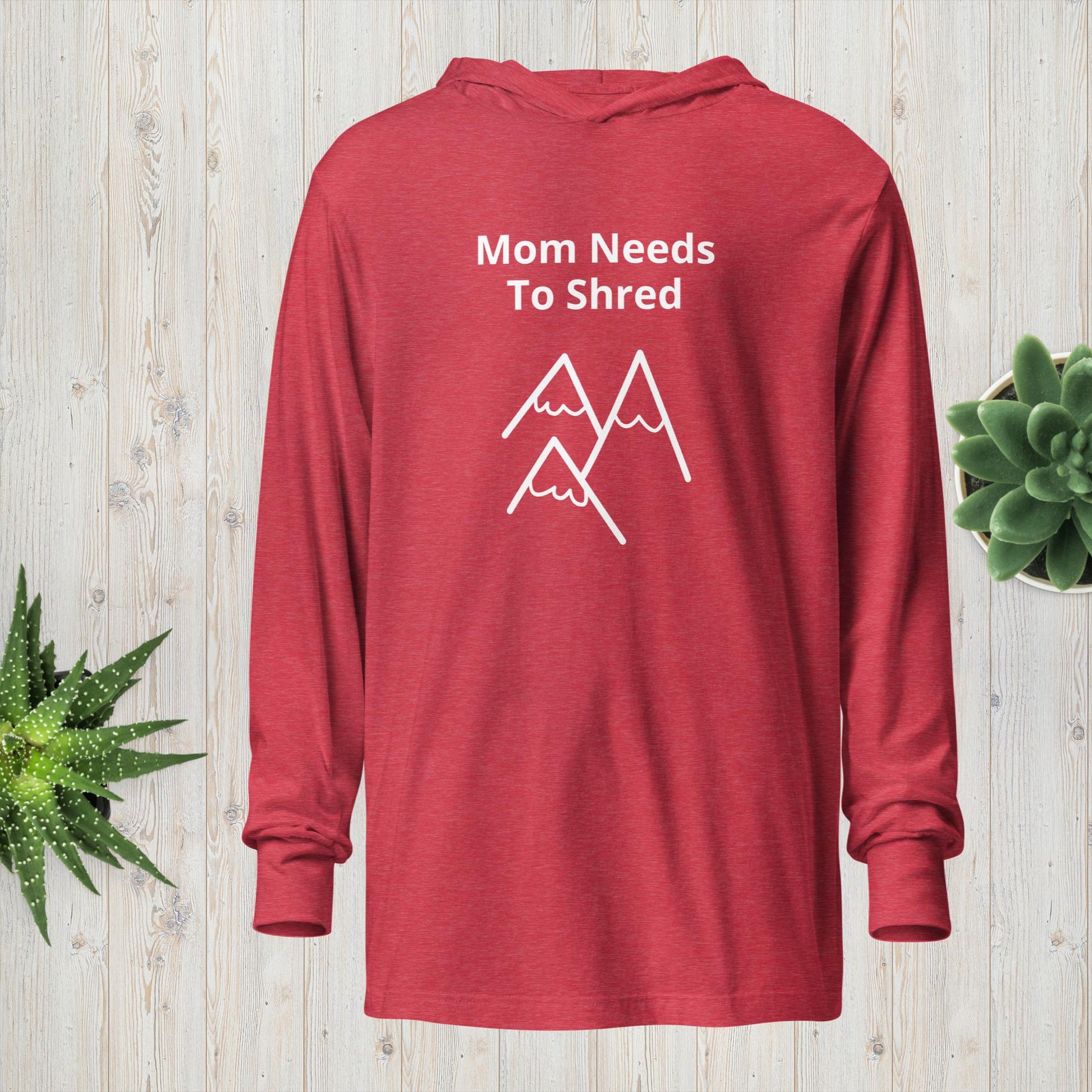 Hooded long-sleeve tee | Take the baby | dAdventure - dAdventure