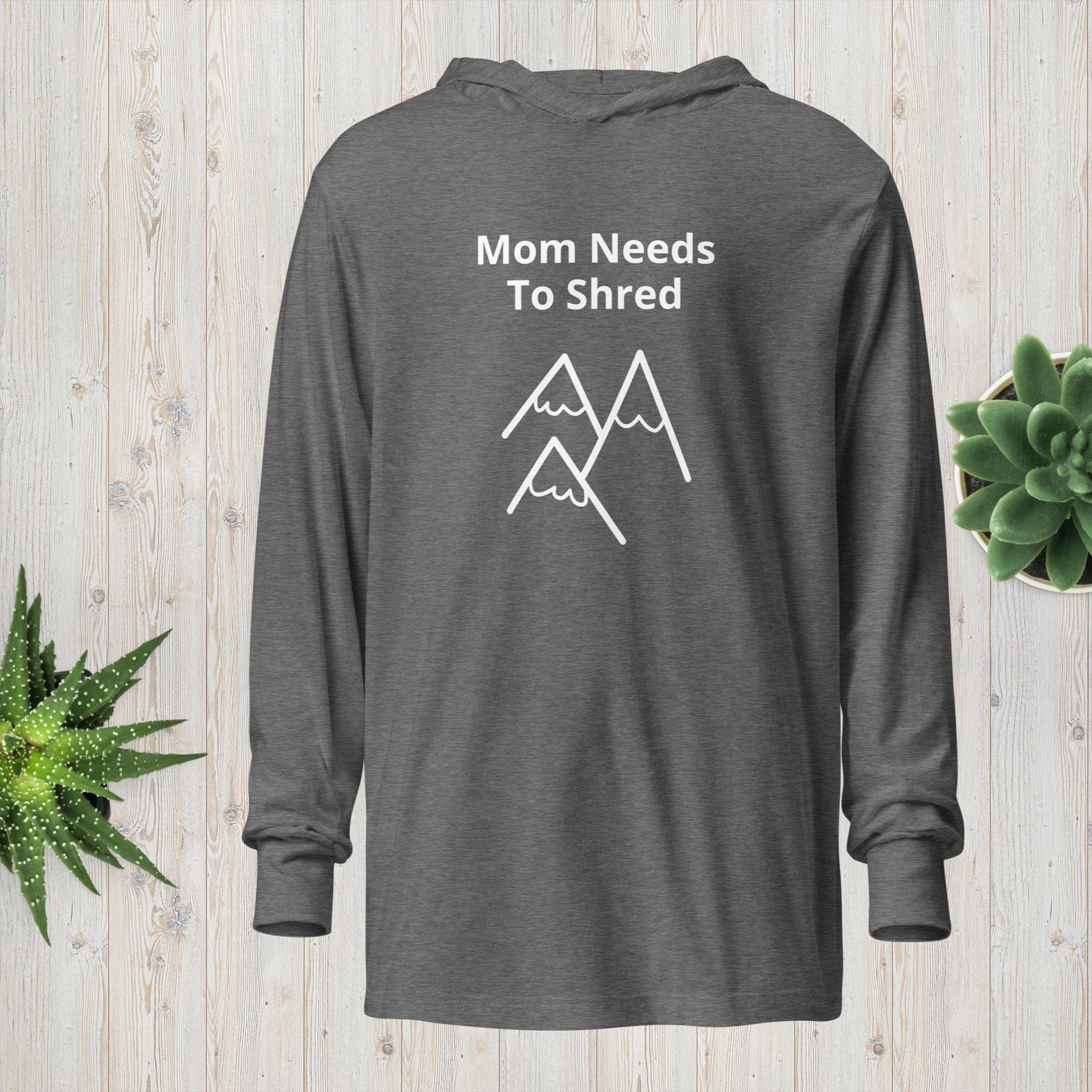 Hooded long-sleeve tee | Take the baby | dAdventure - dAdventure