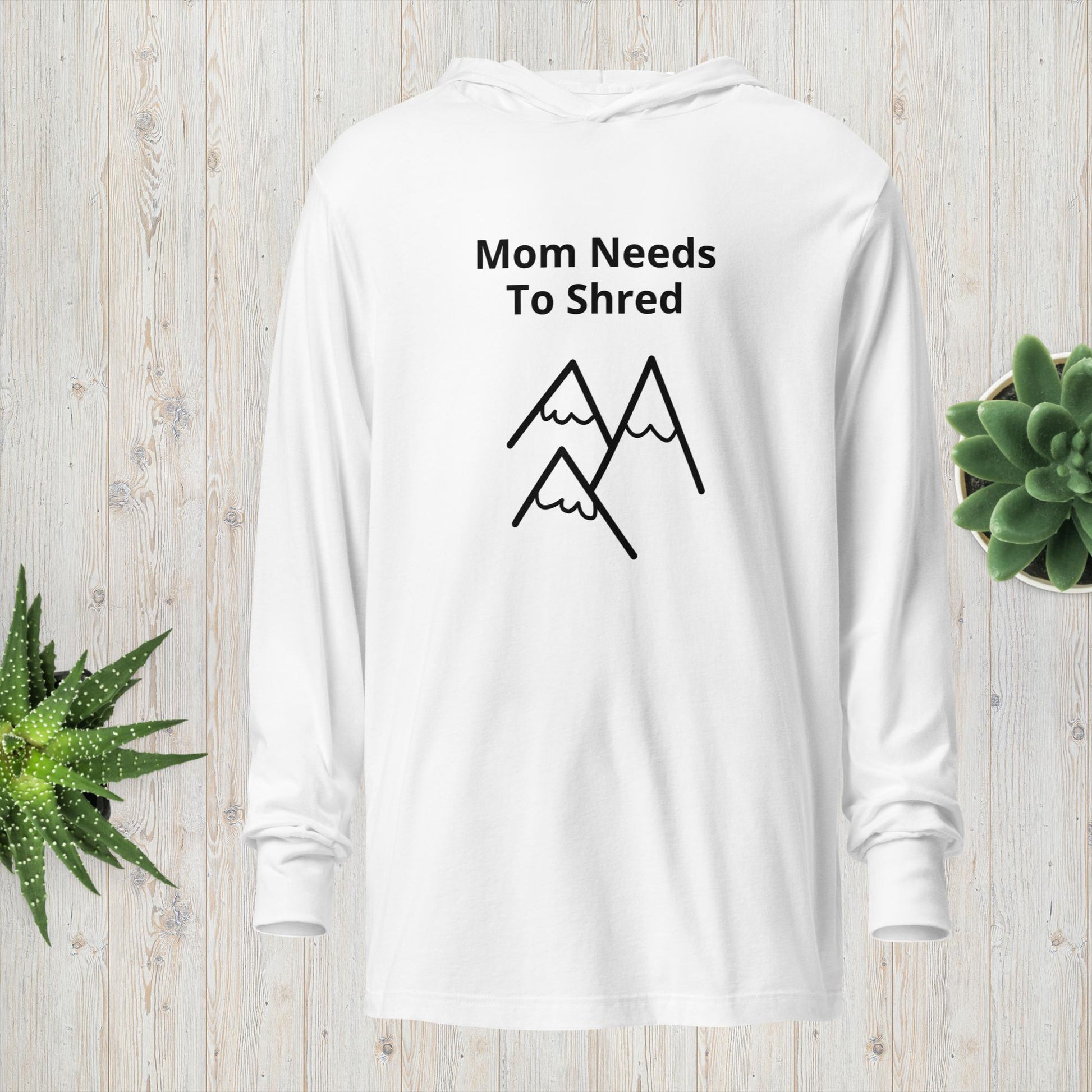 Hooded long-sleeve tee | Take the baby | dAdventure - dAdventure