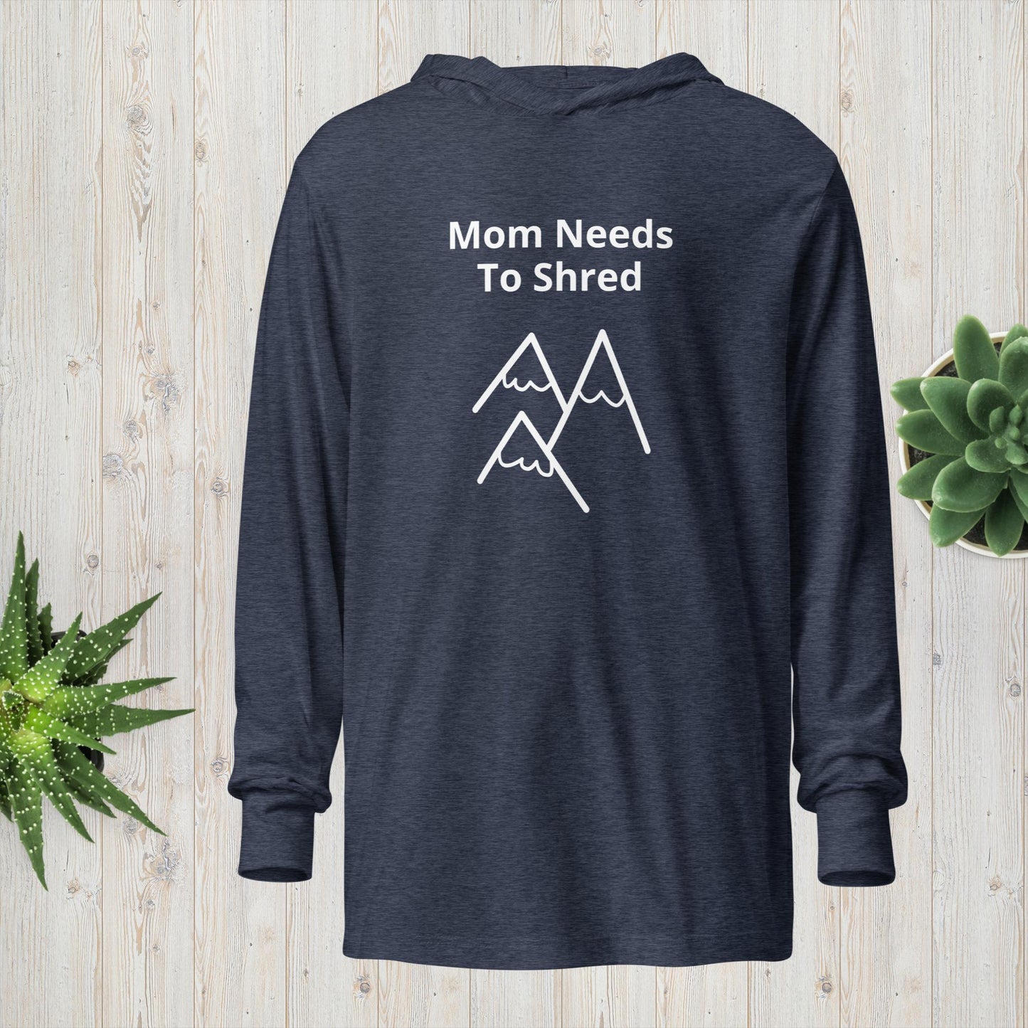 Hooded long-sleeve tee | Take the baby | dAdventure - dAdventure