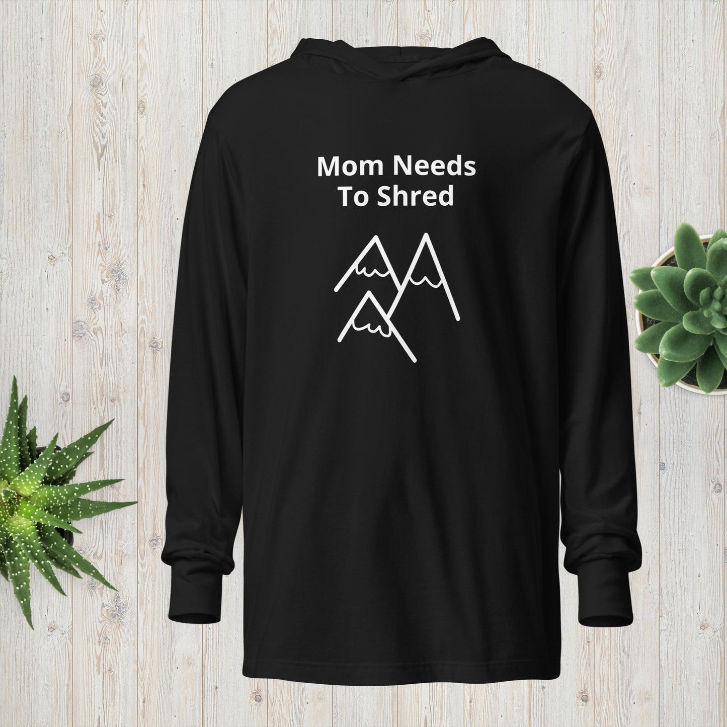 Hooded long-sleeve tee | Take the baby | dAdventure - dAdventure