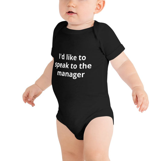 Manager | Baby onesie | dAdventure - dAdventure