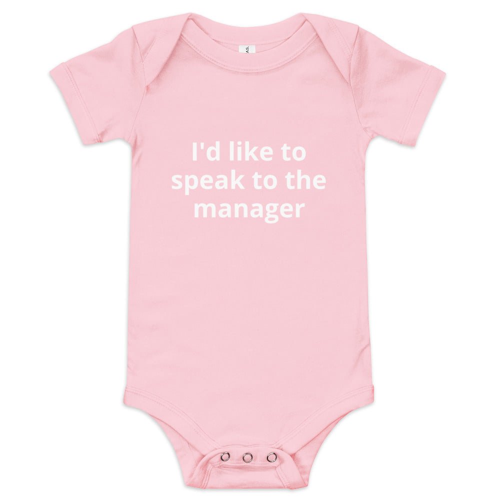 Manager | Baby onesie | dAdventure - dAdventure
