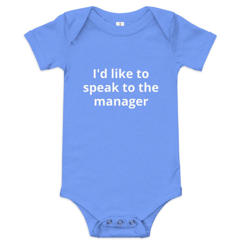 Manager | Baby onesie | dAdventure - dAdventure