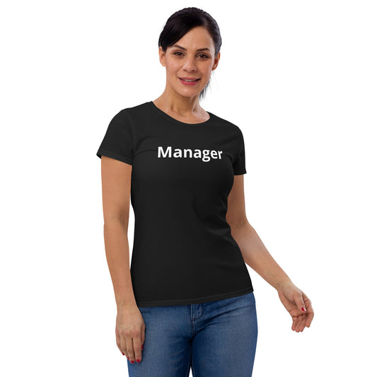 Manager Women's short sleeve t-shirt | dAdventure - dAdventure