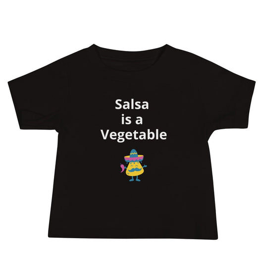 Salsa is a Vegetable | Baby Jersey Short Sleeve Tee | dAdventure - dAdventure